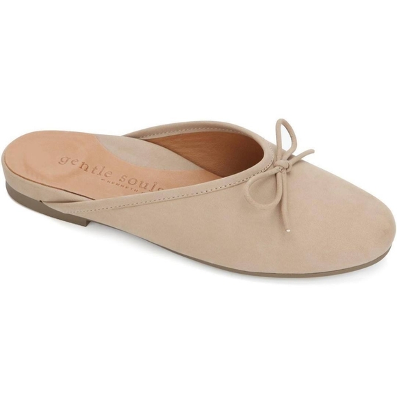 Gentle Souls Eugene Bow Leather Slide Flat Mule 9.5 - Picture 13 of 13